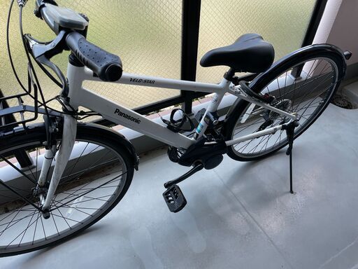 電動自転車 スポーツ Panasonic VERO-STAR ベロスター クリスタルホワイト 700×38C 外装7段変速 大容量バッテリー12AH【2019年モデル】【相模原】
