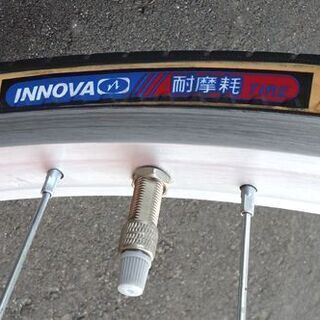 美品 27インチ 耐摩耗タイヤ オートライト 6段変速 ブラック パンクし