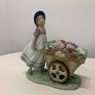 210721）リヤドロ LLADRO 可愛いお花屋さん フィギュリン 箱付 【公式
