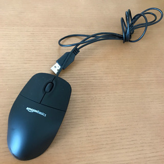 マウス　Amazon Basic USB接続