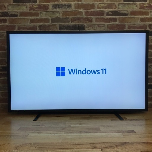 即日受渡❣️明るい屋外でもクッキリ見えるシャープ大型47インチ液晶ディスプレイ16500円