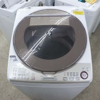 洗濯機 2014年製 9kg シャープ ES-TX940N 乾燥機能 プラズマクラスター