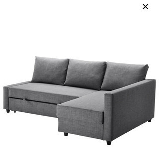 IKEA FRIHETEN フリーヘーテン コーナーソファベッド 収納付き - 家具 