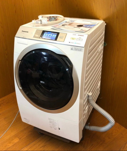 ★美品★Panasonic★パナソニック ドラム式洗濯機 洗濯11kg 乾燥6kg 左開き NA-VX9700L 2017年製