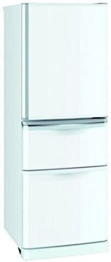 三菱 MITSUBISHI ノンフロン冷凍冷蔵庫 MR-C34W-W 335L 2013年製