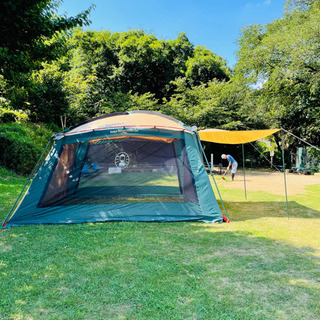 超売り切れました💦大型スクリーンタープ　接続可　コールマン　ラウンドスクリーン400EX プラス