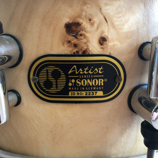 SONOR Artist series スネアドラム