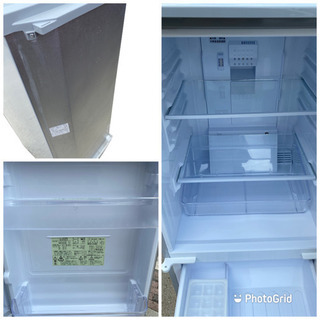 2015年製 シャープ SHARP SJ-D14A-S [冷蔵庫 （137L・つけかえどっちも