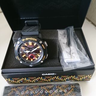 CASIO/Ｇ-shock未使用品限定モデル時計＋別ベルト付き 