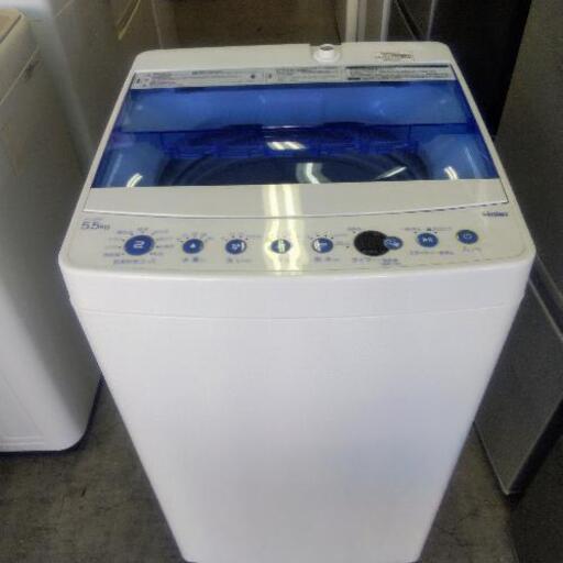 売約済【送料\u0026取り付け無料】洗濯機　Haier　5,5kg　JW-C55FK　2021年製　美品