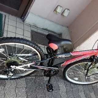 Road Edge 24吋ジュニアmtb 外装6段 レッドｘブラック 自転車工房としくら 鴫野のマウンテン バイクの中古あげます 譲ります ジモティーで不用品の処分