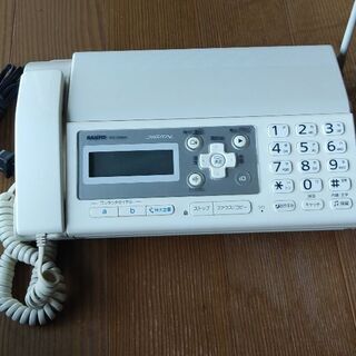 【ネット決済・配送可】電話機(ファックス)、ラジカセ、セット