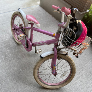 交渉中⭐︎子ども用　自転車　ヘルメット付き　18インチ