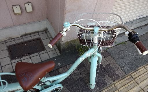 [MAHALO]22吋 子供自転車(女子向) 外装6段/エルシーグリーン
