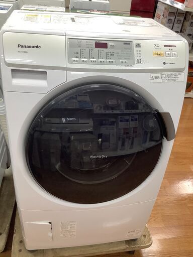 安心の6カ月間動作保証付！Panasonicのドラム式洗濯機！