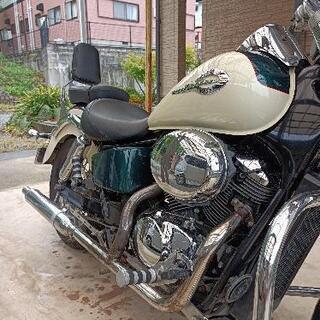 シャドウ400 NC34 社外マフラー