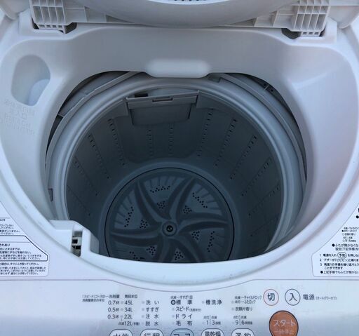 ☆中古 激安！　TOSHIBA　東芝　4.2kg　全自動洗濯機　2015年製　AW-４SC2型　【KBG058】　￥8,000！！