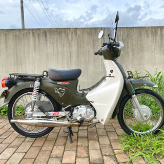 スーパーカブ110 JA07 カスタム　陸自風オリジナルカラー　中古