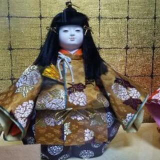 40年モノ]紫峰作 宮様人形 ひな人形