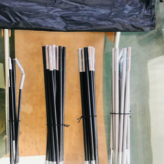  コールマン(Coleman)テント、ロゴス(logos)グランドシート付き