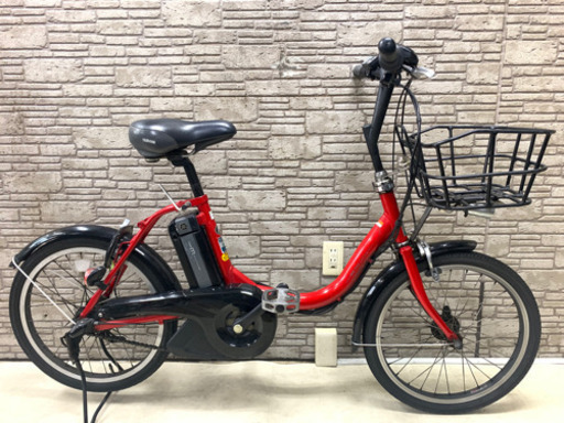 東京23区配達無料　新基準 ヤマハ　パスシティC 6.6Ah リチウム 電動自転車 中古自転車　小径20インチ