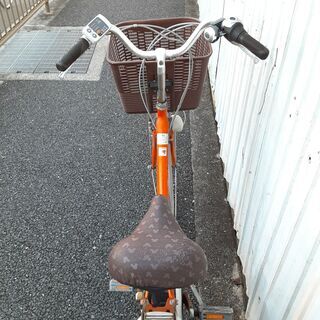 7月-17　電動アシスト自転車　パナソニック　ViVi NX　鍵1本　電動自転車