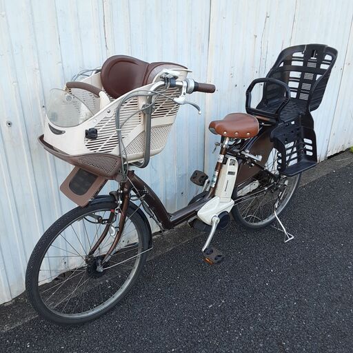 7月-18　電動アシスト自転車　ブリヂストン　アンジェリーノ　バッテリー　充電器　鍵1本　電動自転車