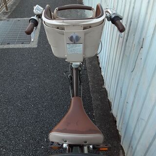 7月-18　電動アシスト自転車　ブリヂストン　アンジェリーノ　バッテリー　充電器　鍵1本　電動自転車