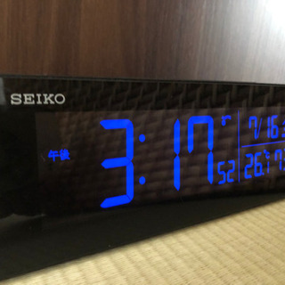 SEIKO  目覚まし時計