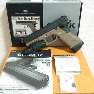 【ジャンク】マルイ G17カスタム フラット・ダークアース ガスガン の画像