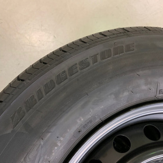 ハイエースワゴン新車外しタイヤ4本セット（鉄ホイール組）②