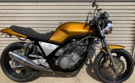 SRX400 1JL 600エンジン　srx600 1JK　フルカスタム　実動　400書付　日立南太田ic