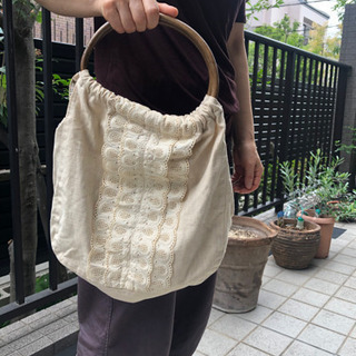 【ネット決済】綿麻トートバッグ