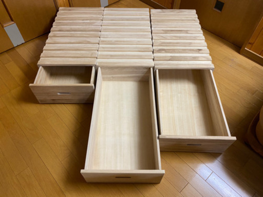 コレは便利‼️ 総桐製　押し入れ収納引出し✖︎3個セット