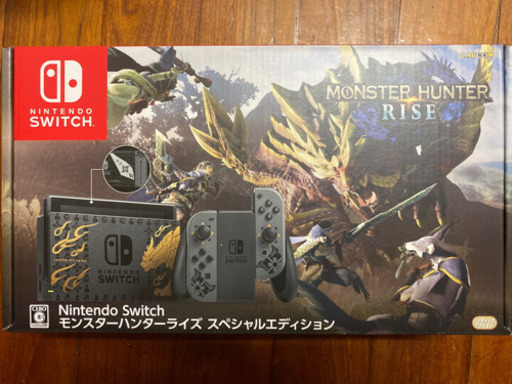 【新品】Nintendo Switch モンスターハンターライズ　スペシャルエディション