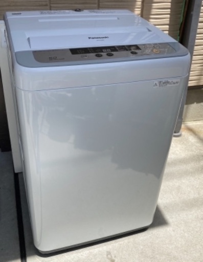 【RKGSE-562】特価！Panasonic/5kg/全自動洗濯機/NA-F50B8/中古/2015年製/当社より近隣地域無料配達