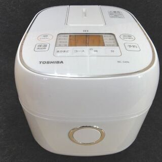 TOSHBA IH炊飯ジャー 3合炊 RC-5XN 東芝 2019年製 白 炊飯器 ホワイト 高年式 札幌市 中央区
