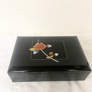 新品 小物入れ 宝石箱 ジュエリーボックス 和柄 花柄(雑1-210)