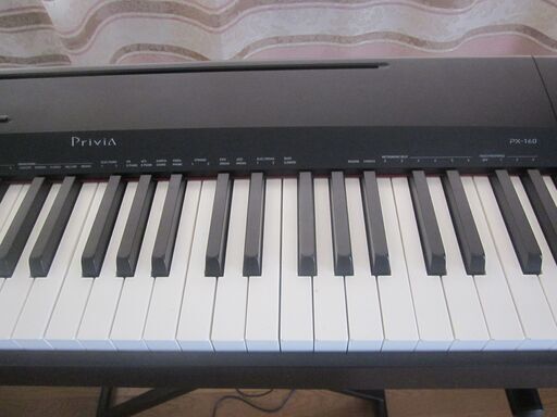 電子ピアノ（カシオ Priva PX-160）、 椅子、スタンド