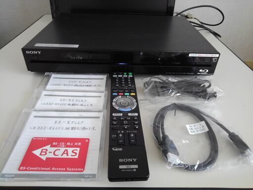 ソニーBDZ-RX55　HDD容量500GB　２番組同時録画　動作確認済み