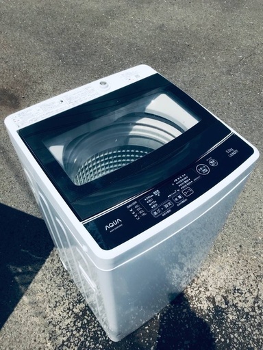 ♦️EJ163番AQUA全自動電気洗濯機 【2020年製】