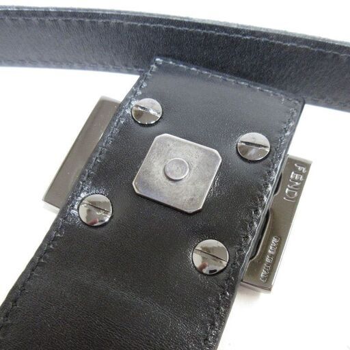 FENDI フェンディ ズッキーノ ワン ショルダーバッグ 黒 8BR325