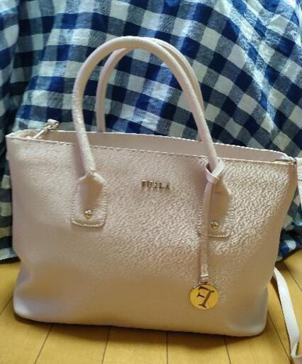 フルラ、FURLA ピンク、トートバッグ