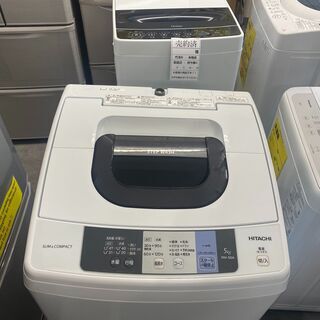 保証付き　日立　洗濯機　NW-50A   リサイクルショップウルカウ　高津