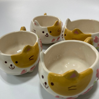 可愛い♡ネコ　入れ物　陶器