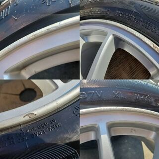 ランサーエボリューションⅩ純正　１８インチ　スタッドレスタイヤ付き