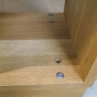 【愛品倶楽部柏店】　飛騨産業　ソリッドホームライブラリー　カバ材　オープンシェルフ　台輪付　棚板固定　【店舗同時販売中】