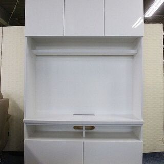 (Mariko Kaneko)ニトリ テレビ台　ポルテ 120TV WH ニトリ テレビボードセット(ポルテWH TVボード120+