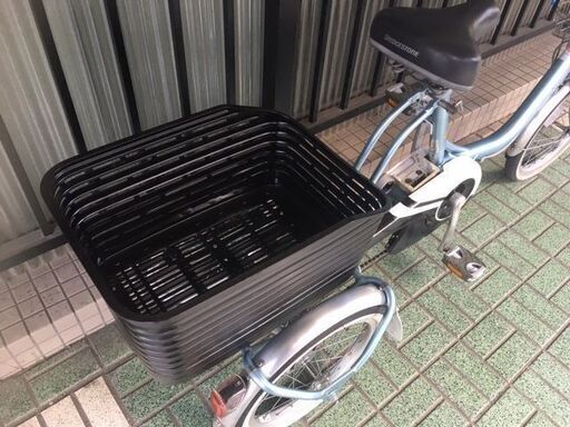 三輪 電動アシスト自転車 アシスタワゴン A18SL8 ブリヂストン 3輪