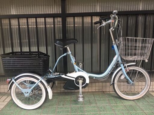 電動アシスト 三輪車 ブリヂストン アシスタワゴン *バッテリー別